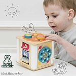 Wooden Activity Cube