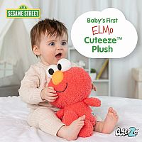 Baby's First Cuteeze Plush - Elmo 12 Inch 