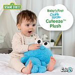 Baby's First Cuteeze Plush - Cookie Monster 12 Inch