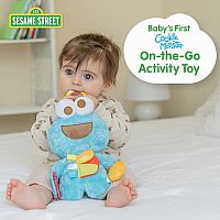 Sesame Street Cookie Monster On-the-Go Teether Activity Toy