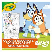 96 Page Bluey Colouring Book 