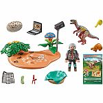 Dinos: Stegosaurus Nest with Egg Thief 