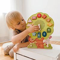 Bababoo and Friends - Wonder Tree Shape Sorting Clock