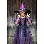 Amethyst the Spider Witch Dress with Hat Size 5-6