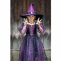 Amethyst the Spider Witch Dress with Hat Size 5-6