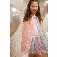 Ombre Sequins Cape Size 4-6