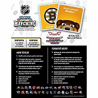 NHL Mascots Matching Game 