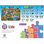 101 Things to Spot at the Zoo - 101 Piece Jigsaw Puzzle 