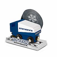 Zamboni Wooden Train Car.