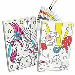 Jr Artist Canvas and Paint Set - Llama or Unicorn