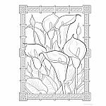 Creative Haven - Flowers of the World Coloring Book