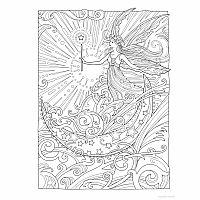 Creative Haven - Magical Fairies Coloring Book