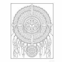 Creative Haven - Dazzling Dreamcatchers Coloring Book