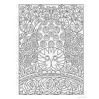 Creative Haven - Whimsical Cats Coloring Book