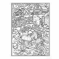 Creative Haven - Autumn Charm Coloring Book