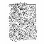 Creative Haven - Entangled Gardens Coloring Book