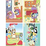 Bluey - Bandit and Chilli Adventures Puzzle Sticker Pack 