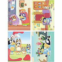 Bluey - Bandit and Chilli Adventures Puzzle Sticker Pack 