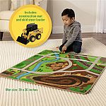 John Deere Playmat Rug With Vehicle Assortment