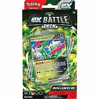 Pokemon TCG: Iron Leaves EX or Tapu Koko EX Battle Deck - 2024