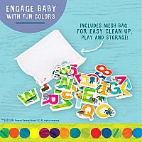 Eric Carle - 36 Piece Bath Toys: Foam Letters and Numbers