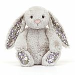 Blossom Silver Bunny 'Bloom' Medium - Jellycat