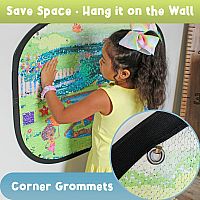 Giant Learning Discovery Reversible Sequin Wall Toy 