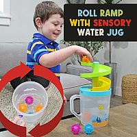 Roll & Drop 3 in 1 Rolling Ball Ramp Deluxe Sensory Set