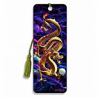 Golden Dragon  - 3D Bookmark