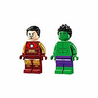 Marvel: Iron Man with Bike and The Hulk.