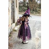 Amethyst the Spider Witch Dress with Hat Size 5-6