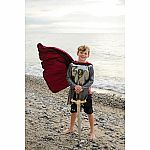 Silver Knight Tunic with Cape Size 5-6