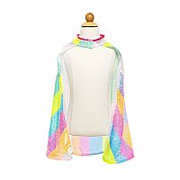 Stripy Sequins Cape Size 4-6