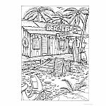 Creative Haven - Summer Scenes Coloring Book