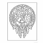 Creative Haven - Dazzling Dreamcatchers Coloring Book