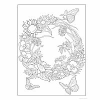 Creative Haven - Wildflowers Coloring Book