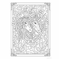 Creative Haven - Unicorn Wonders Coloring Book