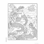 Creative Haven - Legendary Mermaids Coloring Book