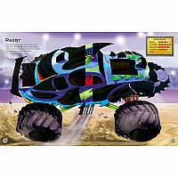 Build Your Own Monster Trucks Sticker Book 