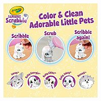 Scribble Scrubbie - Baby Pets Nursery 