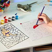 Disney Princess Paint & Peel Mosaic Stickers