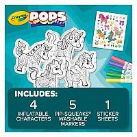 POPS 3D Inflatable Characters Activity Set - Unicorns