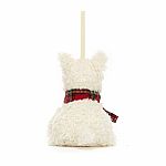 Munro Scottie Dog Decoration Tree Ornament - Jellycat