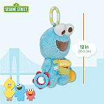 Sesame Street Cookie Monster On-the-Go Teether Activity Toy