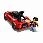 City: Red Sports Car 