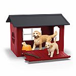 Farm World - Dog Kennel with Golden Retriever