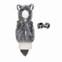 Big Bad Wolf Vest with Gloves Size 5-6