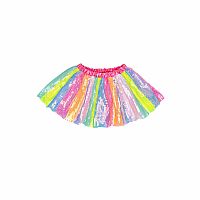 Stripy Sequins Skirt Size 4-6