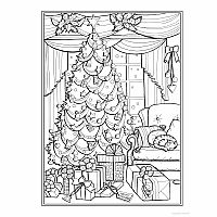 Creative Haven - Country Christmas Coloring Book