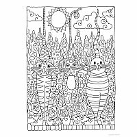 Creative Haven - Whimsical Cats Coloring Book